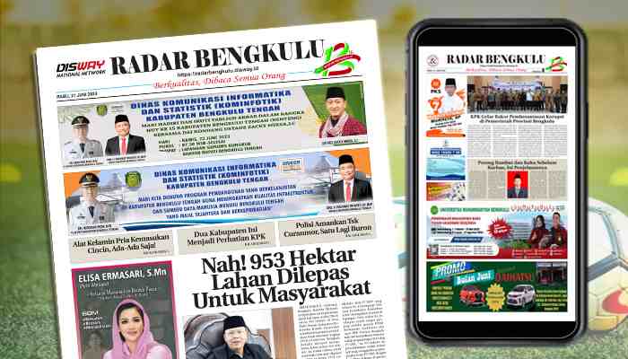 BACA RADAR BENGKULU EDISI RABU 21 JUNI 2023
