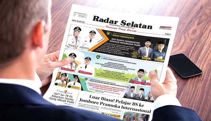 Koran Radar Selatan, Edisi Rabu 26 Juli 2023