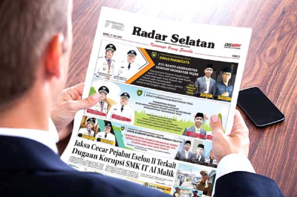 Koran Radar Selatan Edisi, Kamis 27 Juli 2023