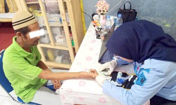 Warga Binaan Dicek Kesehatan