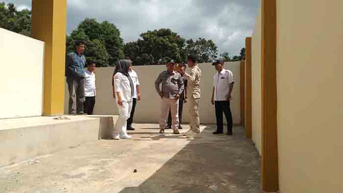 Sidak Bangunan Pasar Ambruk