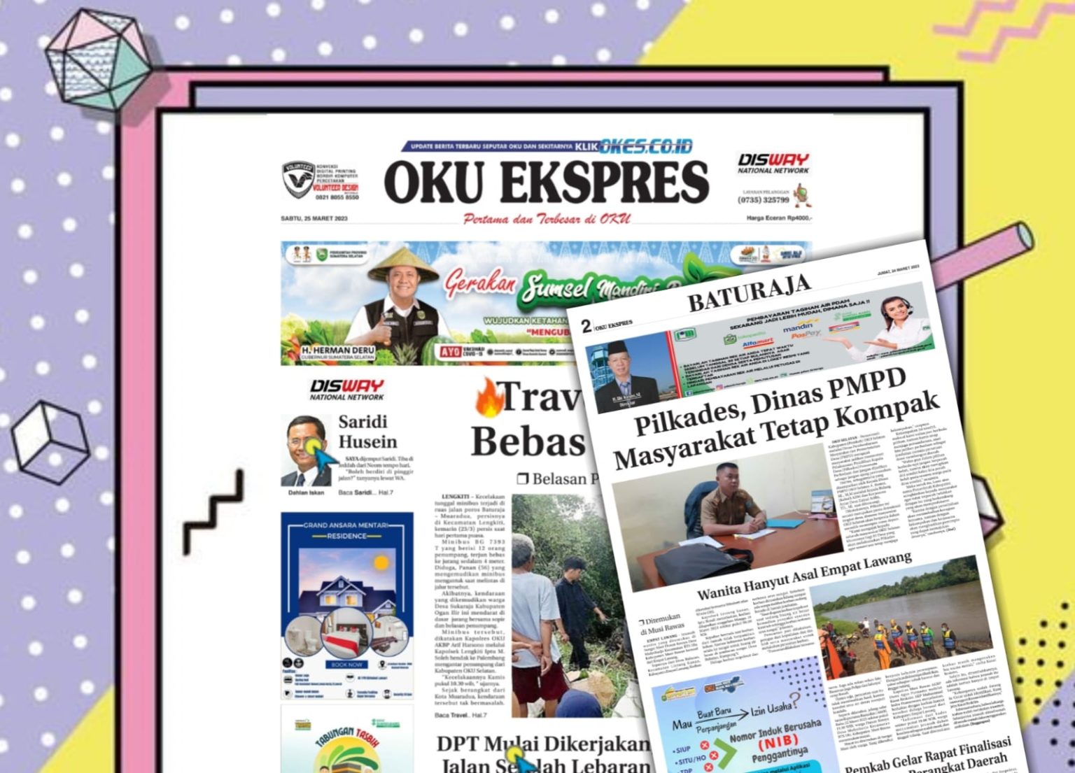 BACA OKU EKSPRES EDISI 27 MARET 2023