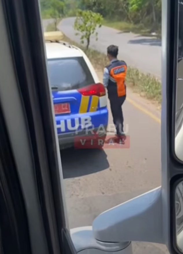 Oknum Dishub – Sopir Truk Ancam Saling Viralkan