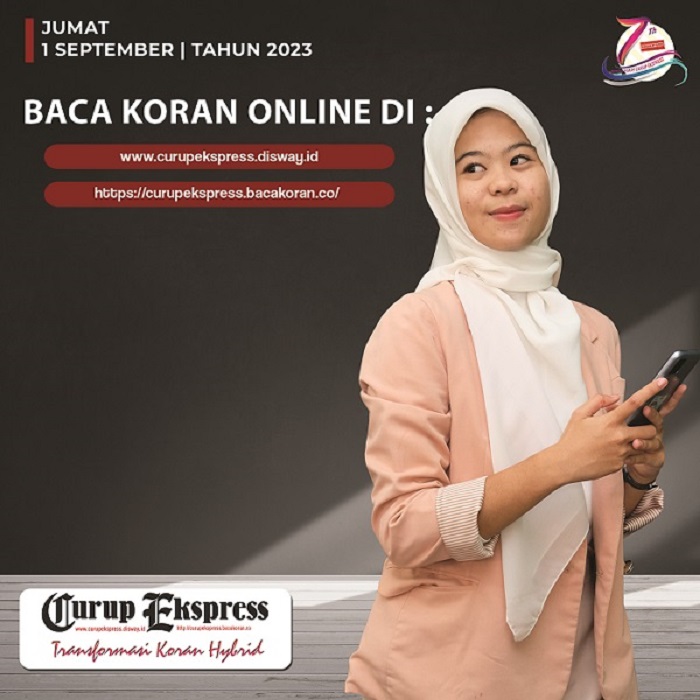 Koran Curup Ekspress Edisi, Jum’at 01 September 2023