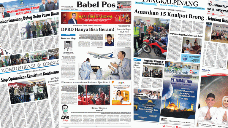 Baca Babel Pos Edisi 17 Februari 2023