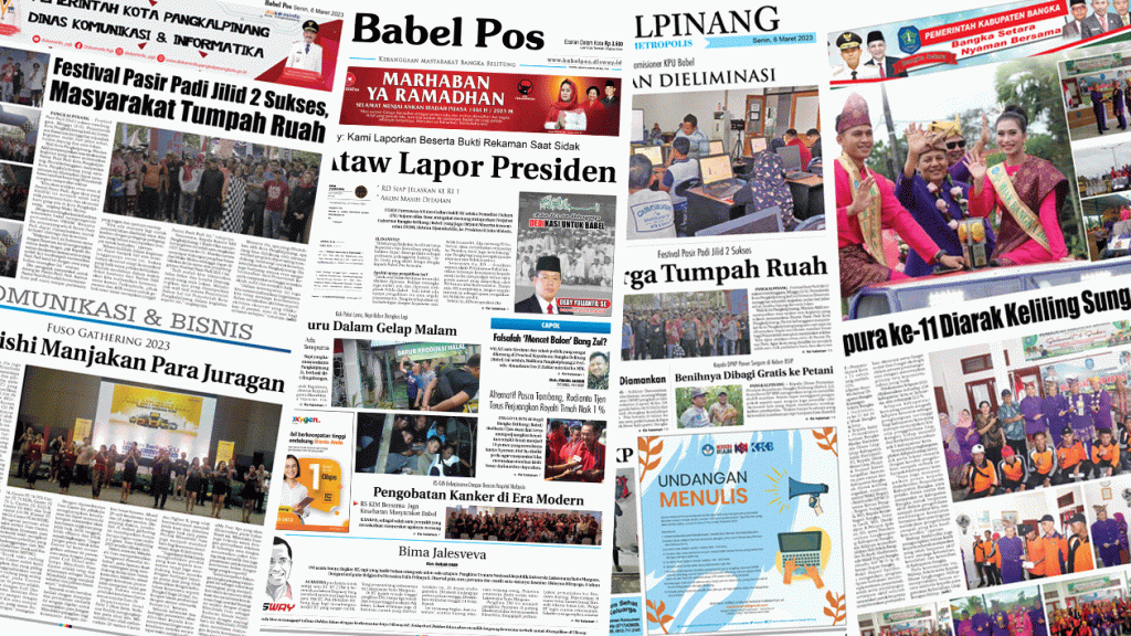 Baca Babel Pos Edisi 06 Maret 2023
