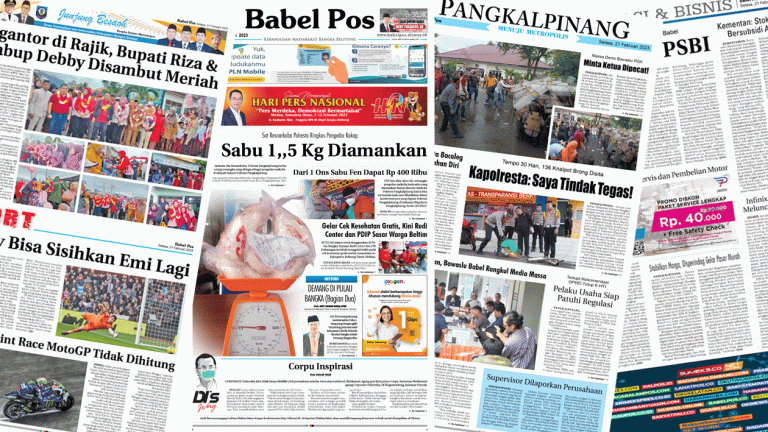 Baca Babel Pos Edisi 21 Februari 2023