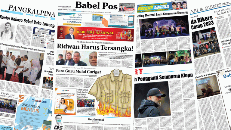 Baca Babel Pos Edisi 23 Februari 2023