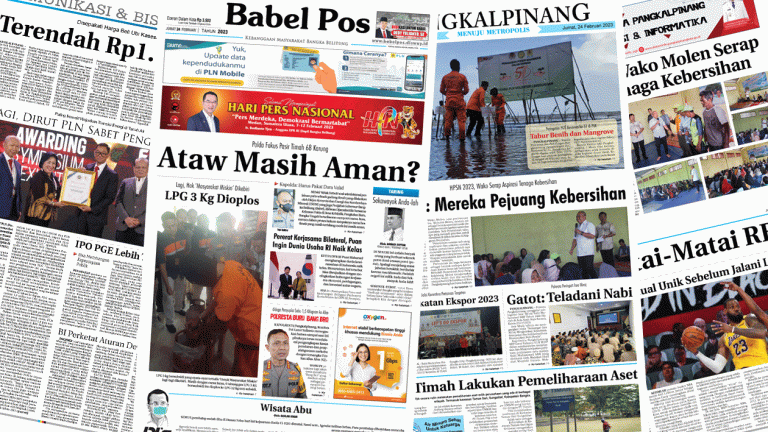 Baca Babel Pos Edisi 24 Februari 2023