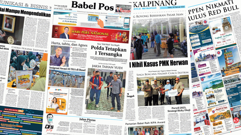 Baca  Babel Pos Edisi 25 Februari 2023