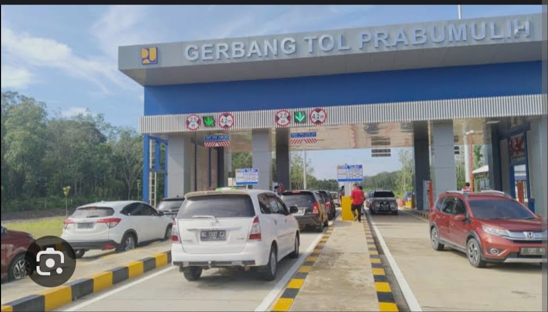 Beroperasi 24 Jam! Tol Indralaya-Prabumulih Gratis, Kendaraan Mulai Padat