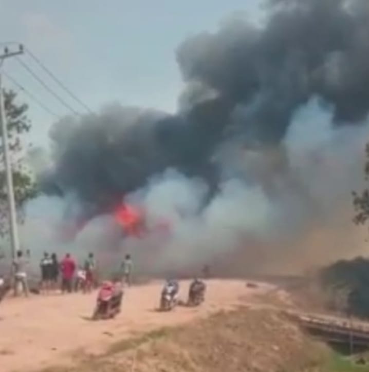 Waduh! Karhutla Hanguskan Dua Rumah Warga