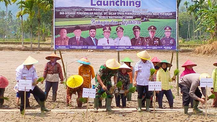 Kodim 0409/RL Bersama Pemkab Lebong Tingkatkan Ketahanan Pangan