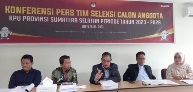 Cari 10 Bakal Calon Anggota KPU Sumsel, Tim Seleksi Janji Profesional dalam Seleksi