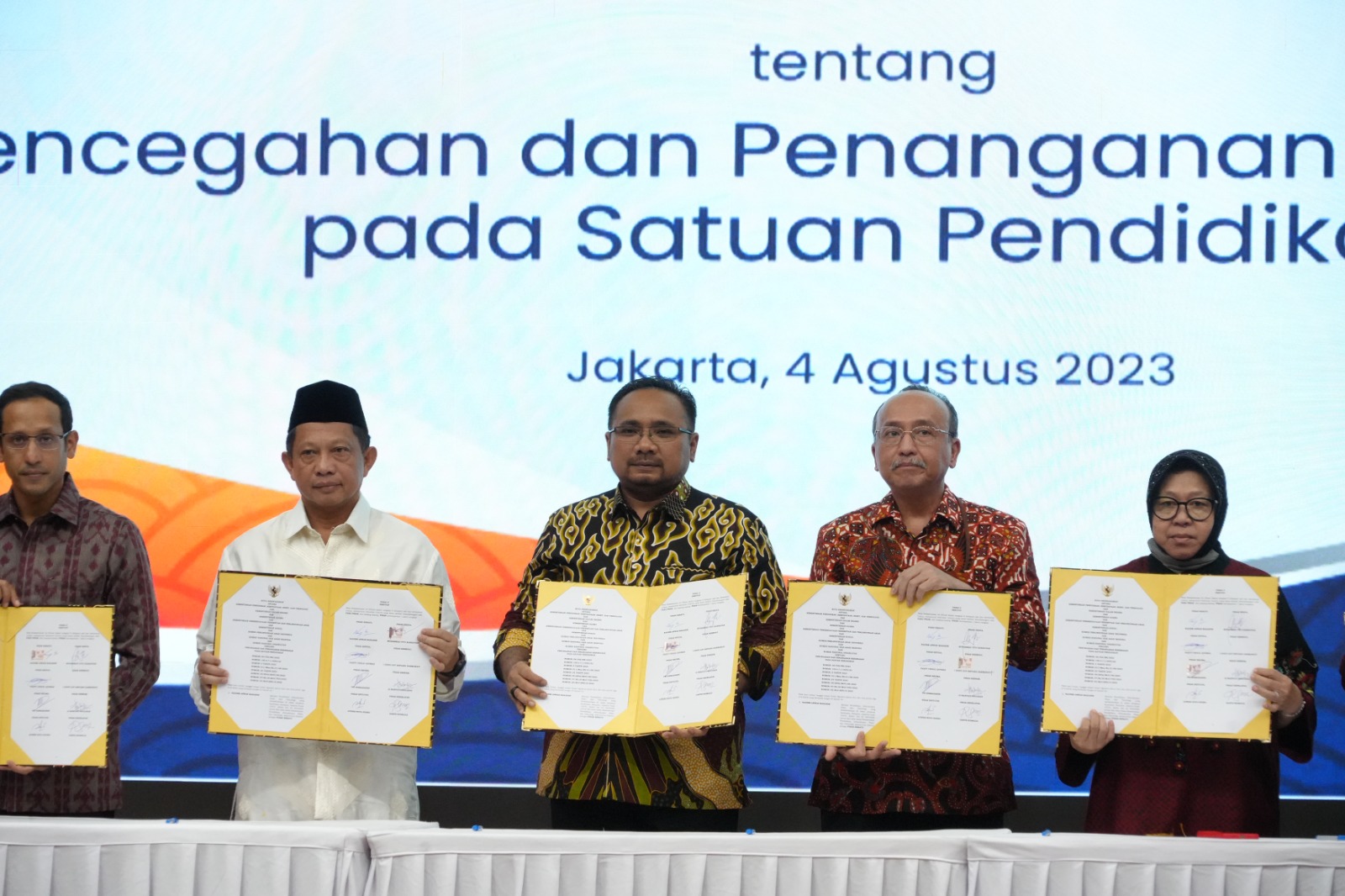 Kemenag dan Kemendikbud Ristek Bikin Mou untuk Sikat Habis Kekerasan dalam Dunia Pendidikan