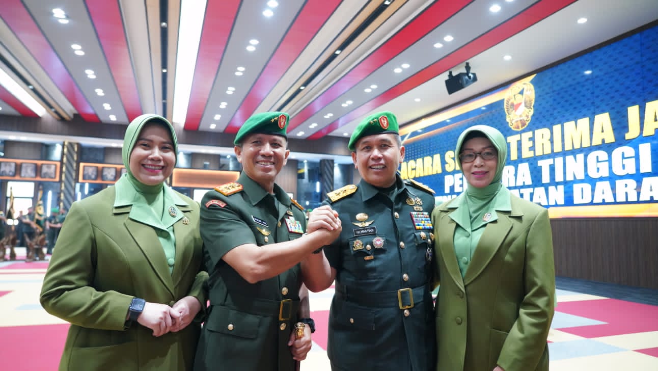 Mayjen TNI Yanuar Adil Resmi Gantikan Mayjen TNI Hilman Hadi