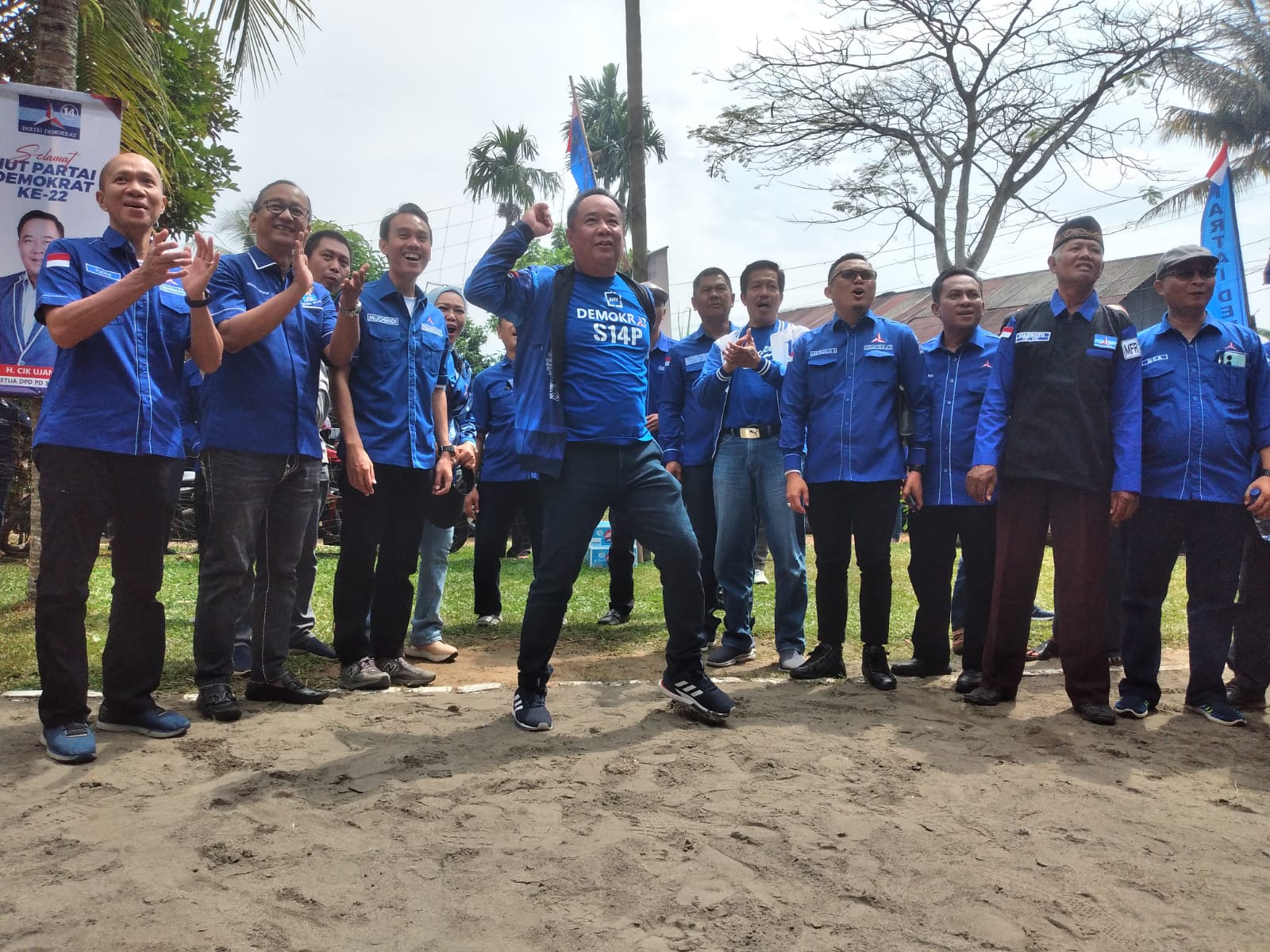 Lupakan Kesedihan, Partai Demokrat Gembira Rayakan HUT ke 22