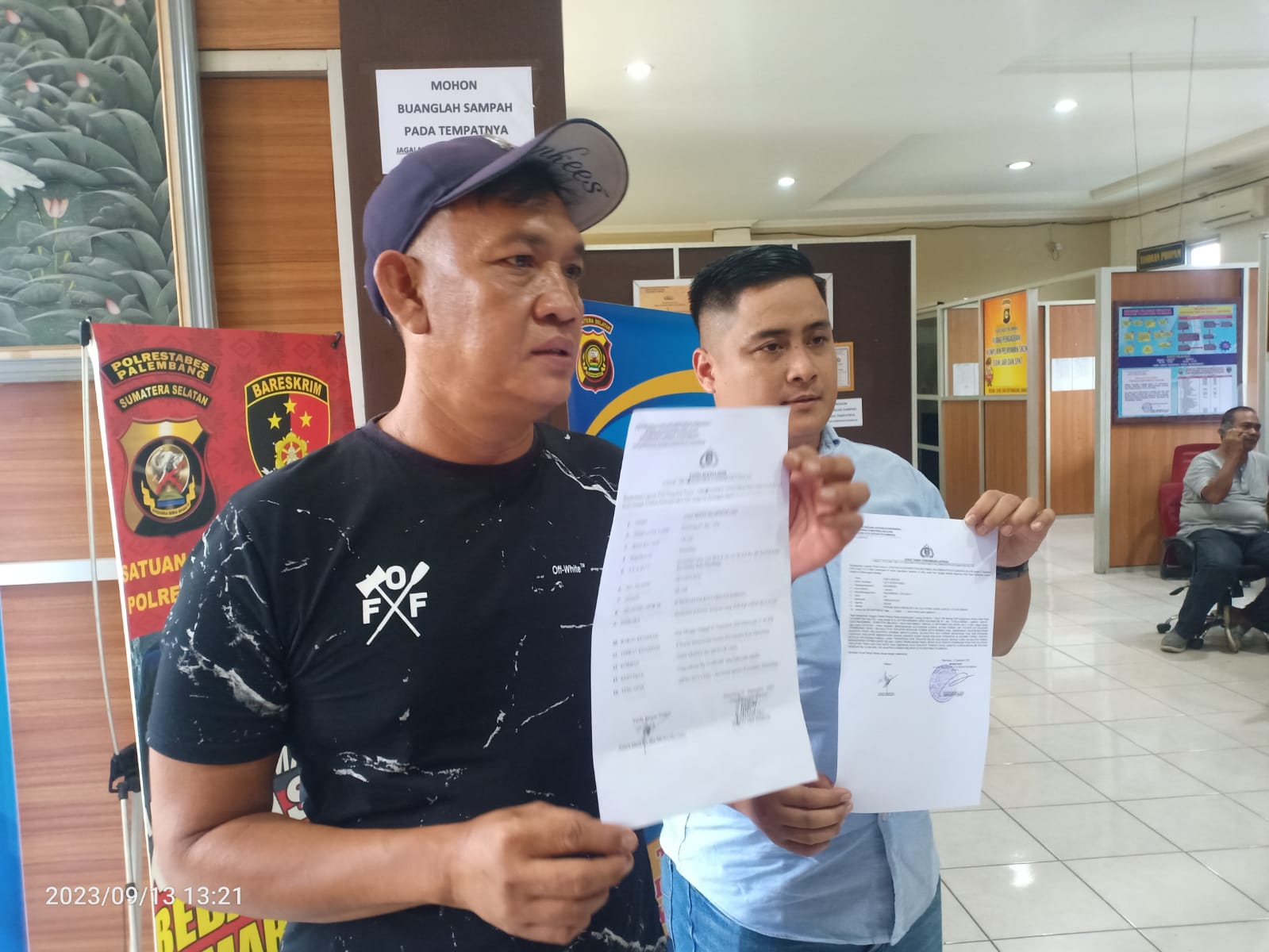 Diduga Menipu, Berbohong, Ingkar Janji dan Palsukan Dokumen, Oknum Polsek Gandus di Laporkan ke Polrestabes