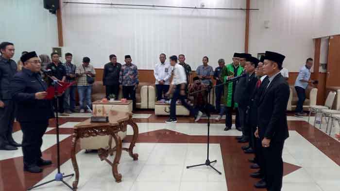 Empat Pejabat Eselon II dan Satu Eslon III di Mutasi