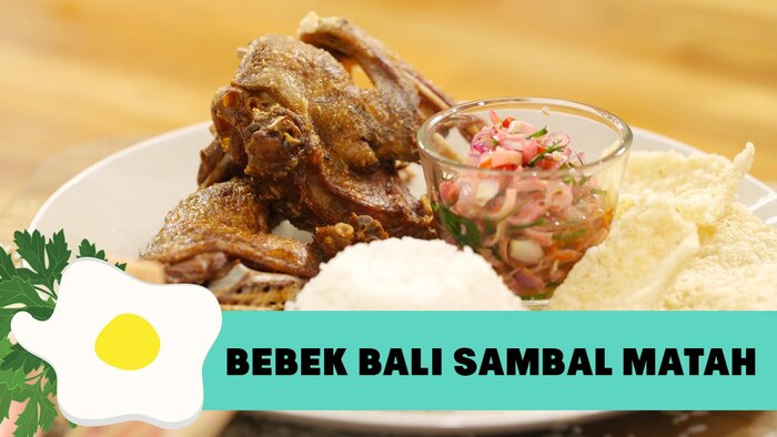 Pedas Juara! Resep Bebek Goreng Sambal Matah Khas Bali Ala Restoran Bikin Ketagihan