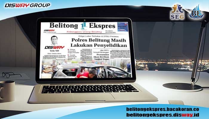 Koran Belitong Ekspres Edisi,  Rabu 16  Agustus 2023