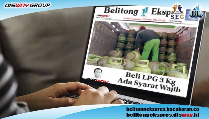 Koran Belitong Ekspres Edisi, Jum’At 25 Agustus 2023