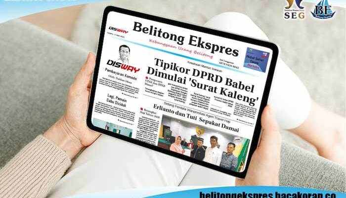 Baca Belitong Ekspres Edisi 11 Mei 2023