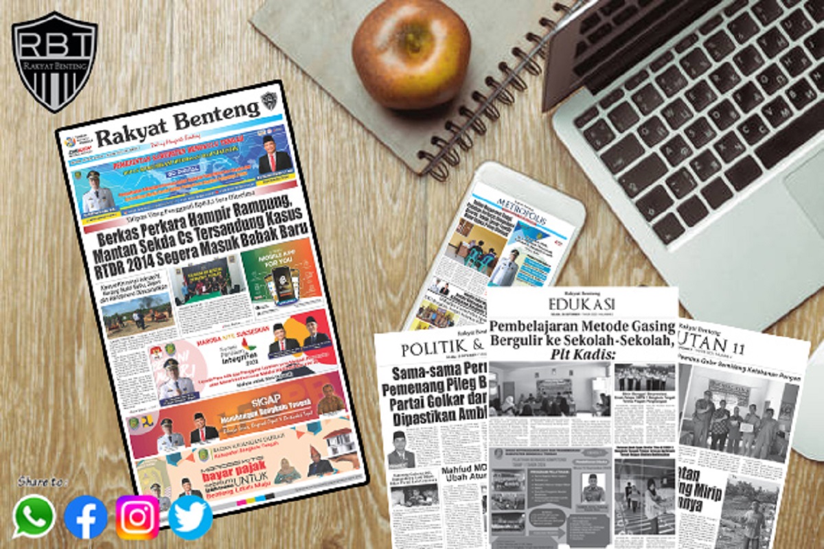 Koran Rakyat Benteng Edisi Rabu 27 September 2023