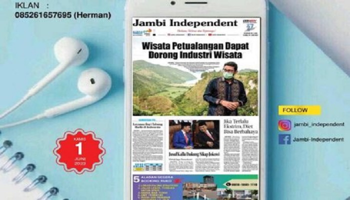 Baca Jambi Independent 06 Juni 2023