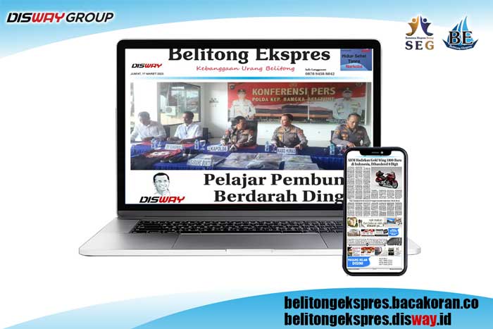 Baca Belitong Ekspres Edisi 17 Maret 2023
