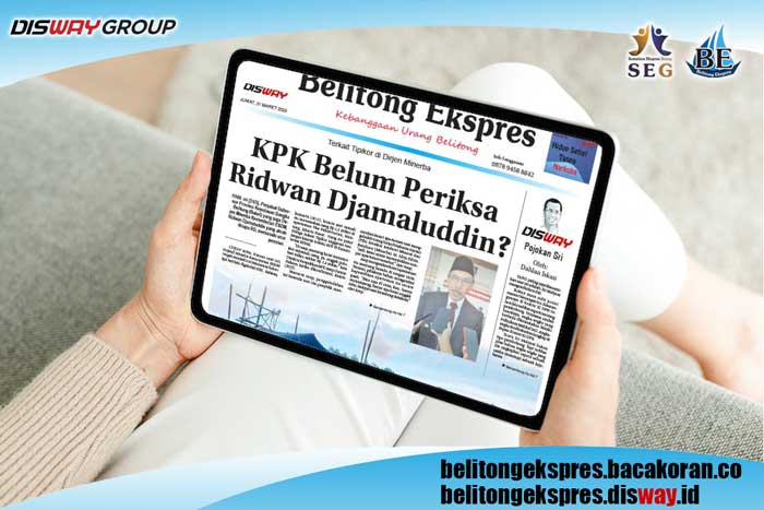 Baca Belitong Ekspres Edisi 31 Maret 2023