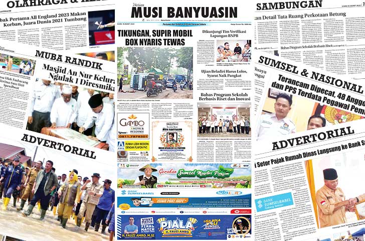 Baca Harian Muba Edisi 16 Maret 2023
