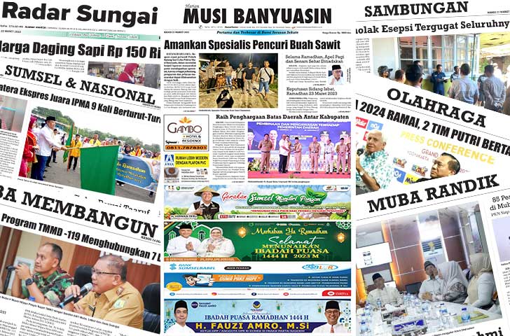 Baca Harian Muba Edisi 23 Maret 2023