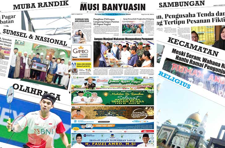 Baca Harian Muba Edisi 25 Maret 2023