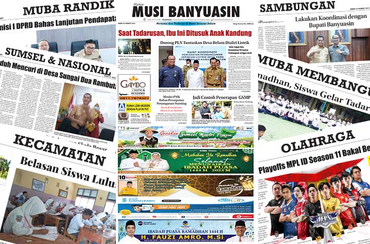 Baca Harian Muba Edisi 29 Maret 2023