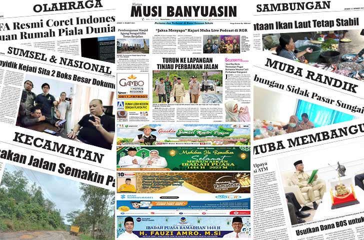Baca Harian Muba Edisi 31 Maret 2023