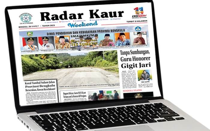Baca Radar Kaur Edisi, Minggu 26 Maret 2023