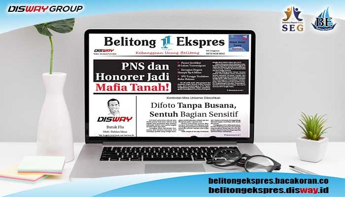 Koran Belitong Ekspres Edisi, Rabu 09 Agustus 2023