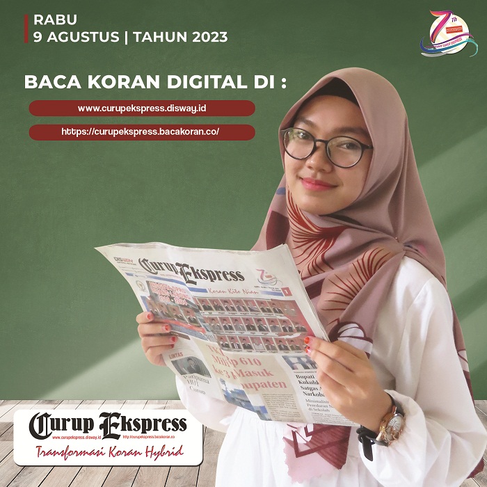 Koran Curup Ekspress Edisi, Rabu 09 Agustus 2023