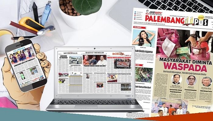 Koran Palembang Pos Edisi, Jum’at 11  Agustus 2023