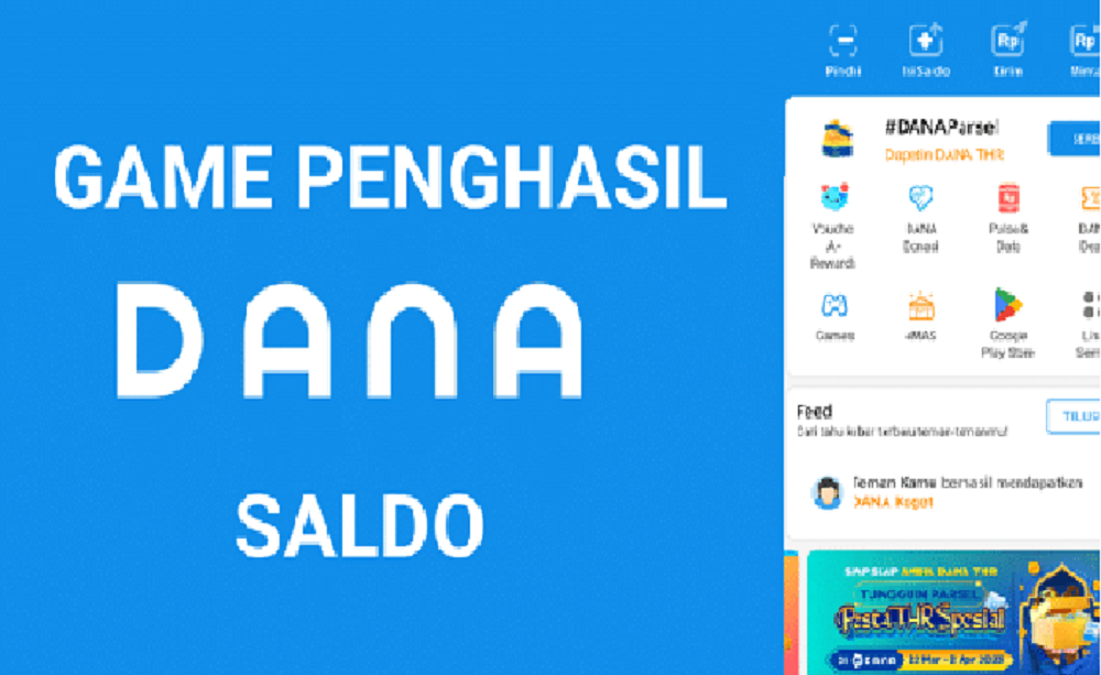 SERU! Dapat Gaji Dari Aplikasi Game Penghasil Uang Sehari Hingga Rp500 Ribu Bisa Tukar Saldo DANA