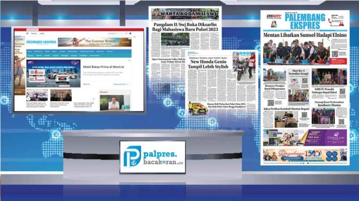 Koran Palembang Ekspres Edisi, Selasa 08 Agustus 2023
