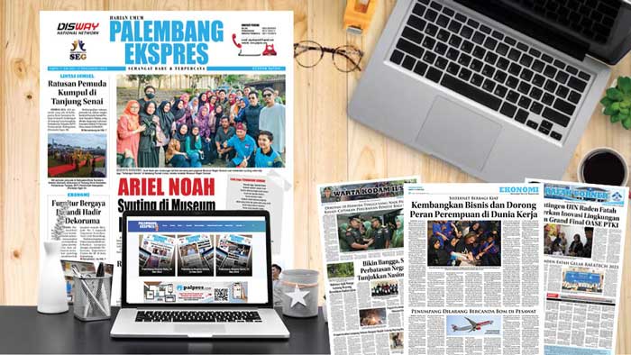 Baca Palembang Ekspres Edisi Sabtu 17 Juni 2023