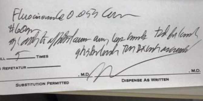 Oh Ternyata ini 5 Alasan Mengapa Tulisan Dokter Sulit Dibaca..