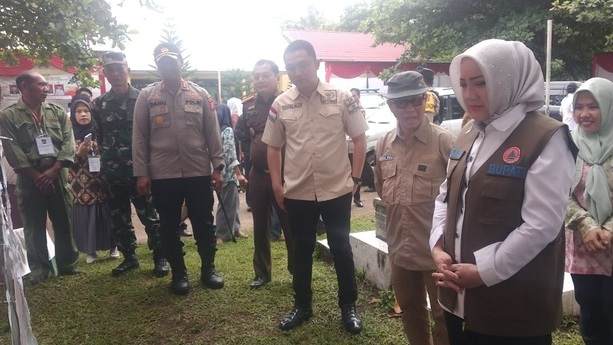 Bupati – FKPD Kompak Tinjau Pilkades