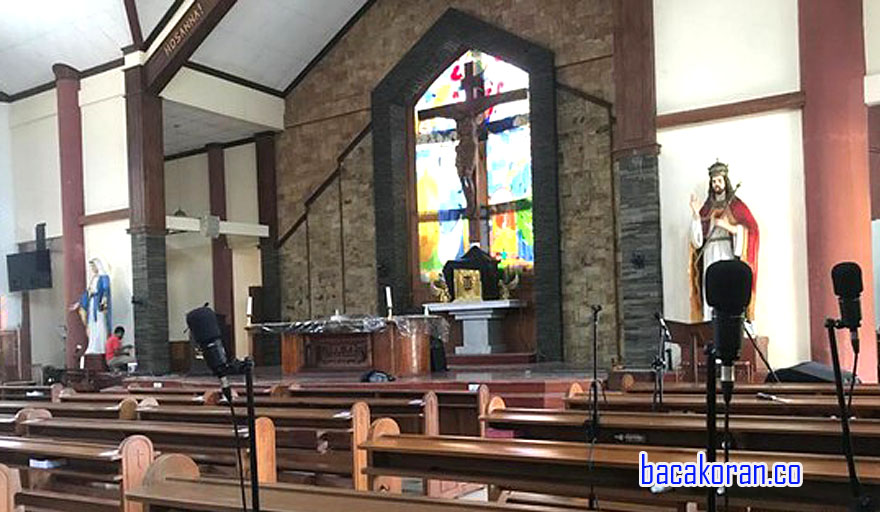 GEMPA MENGGUNCANG! Jemaat Gereja Baciro Teriak Allahu Akbar