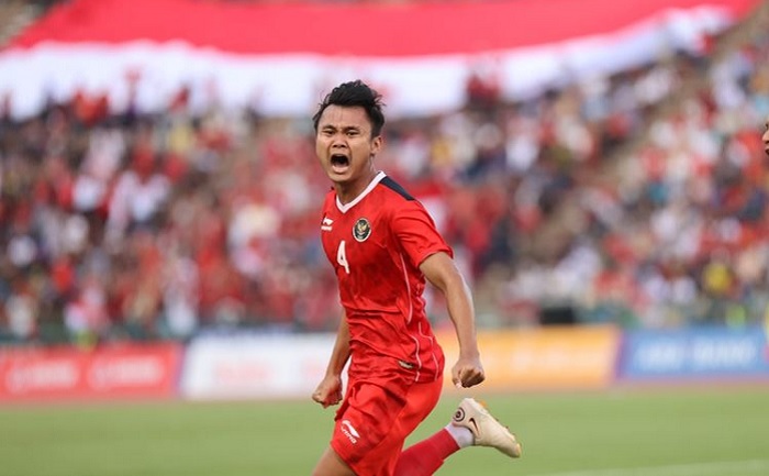 Gool, Goool, Babak Pertama Final Sepakbola SEA Games 2023 Timnas U-22 Indonesia Unggul 2-0 atas Thailand