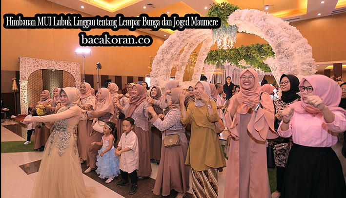 Heboh! MUI Melarang Lempar Bunga dan Joget Maumere di Pesta Penikahan