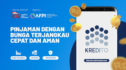 Pinjaman Online Kredito Proses Pencairan Cepat Tenor Jangka Panjang Limit Hingga Rp 200 Juta, ini Syaratnya