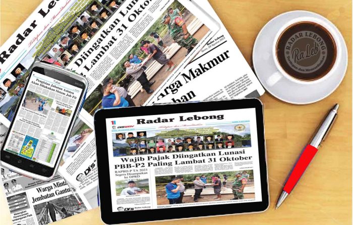 Koran Radar Lebong Edisi, Senin 28 Agustus 2023